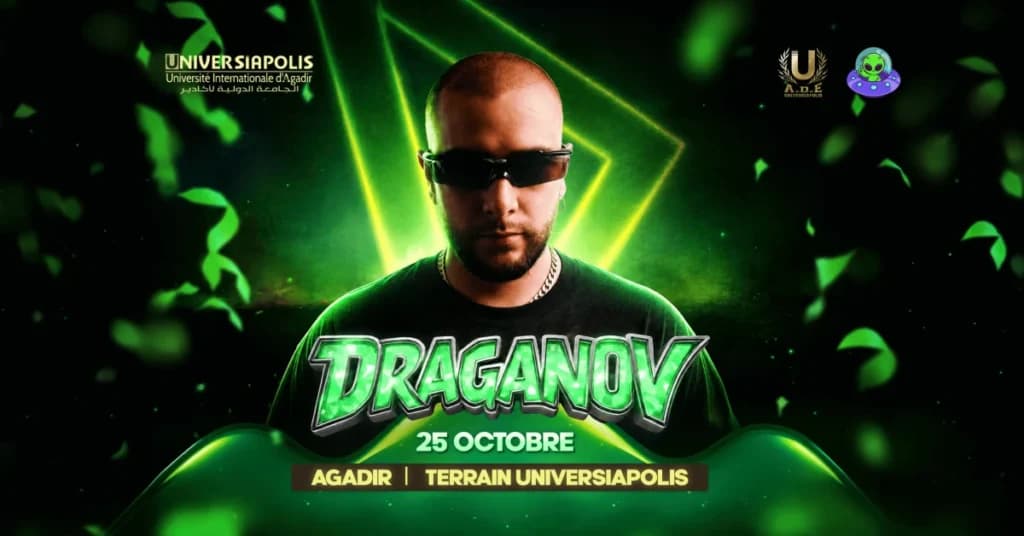 Draganov en concert immersif à Agadir le 25 octobre
